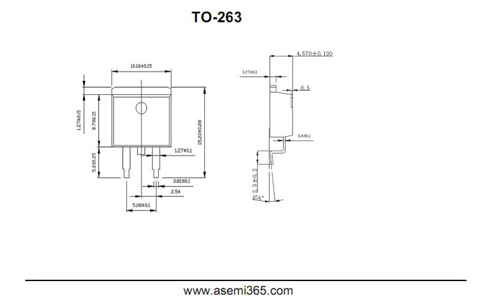 ASEMI肖特基二極管MBR1040FCT