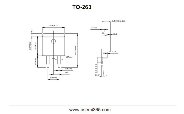 ASEMI品牌MBR1060CT參數