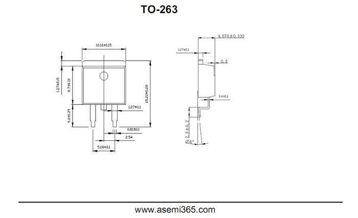 ASEMI品牌MBR30100CT參數
