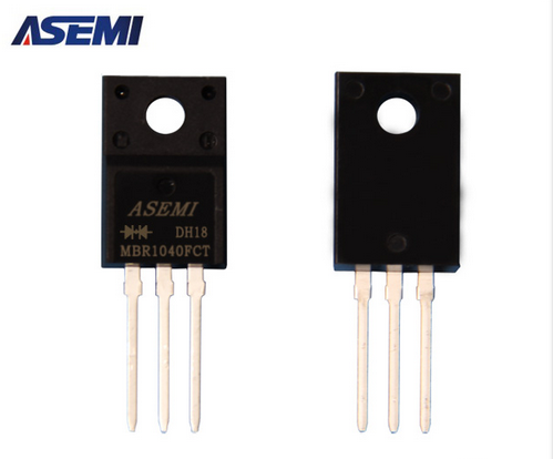 ASEMI品牌MBR1040FCT為何能成為專用適配器整流元器件？